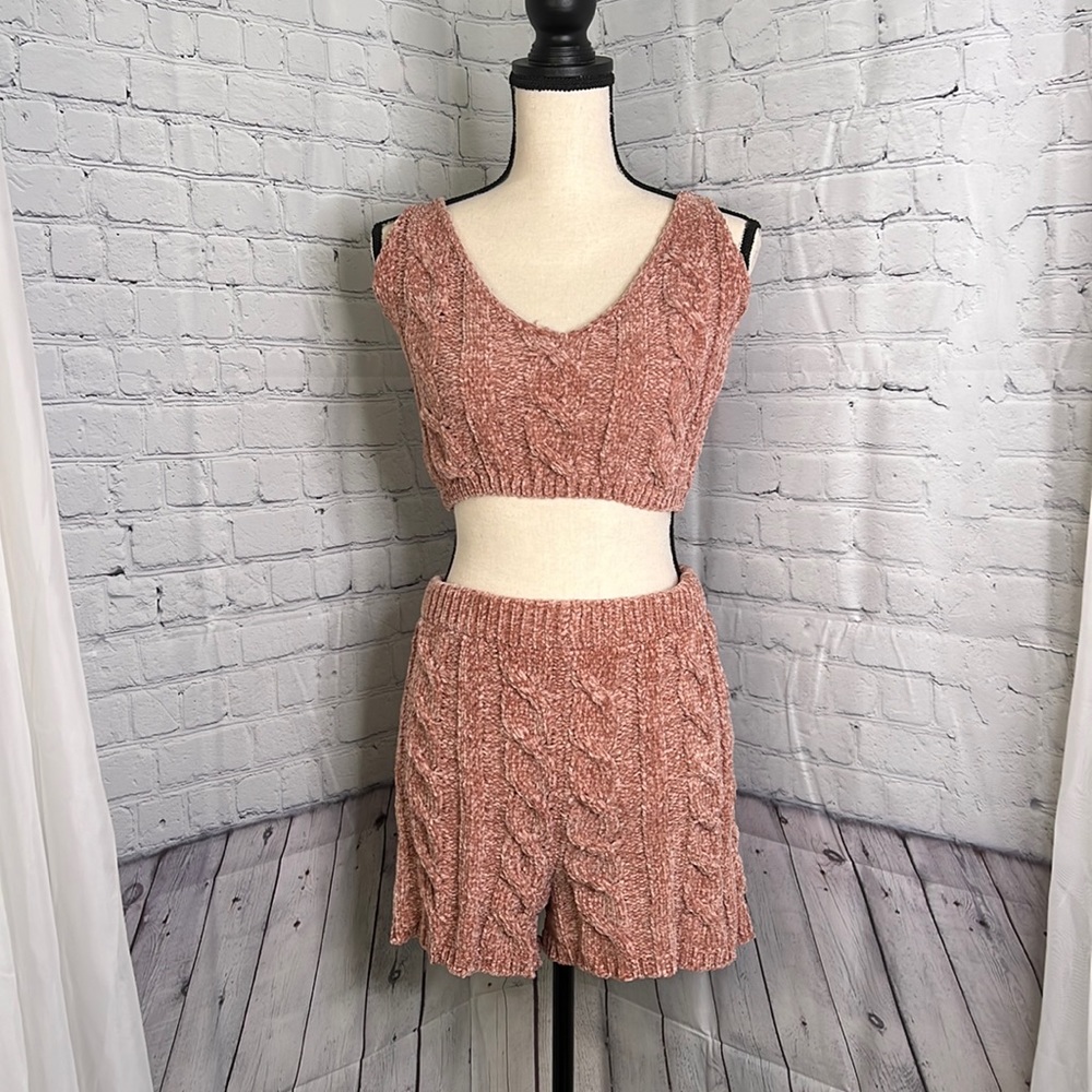 Fashion Nova Mauve Two Piece
